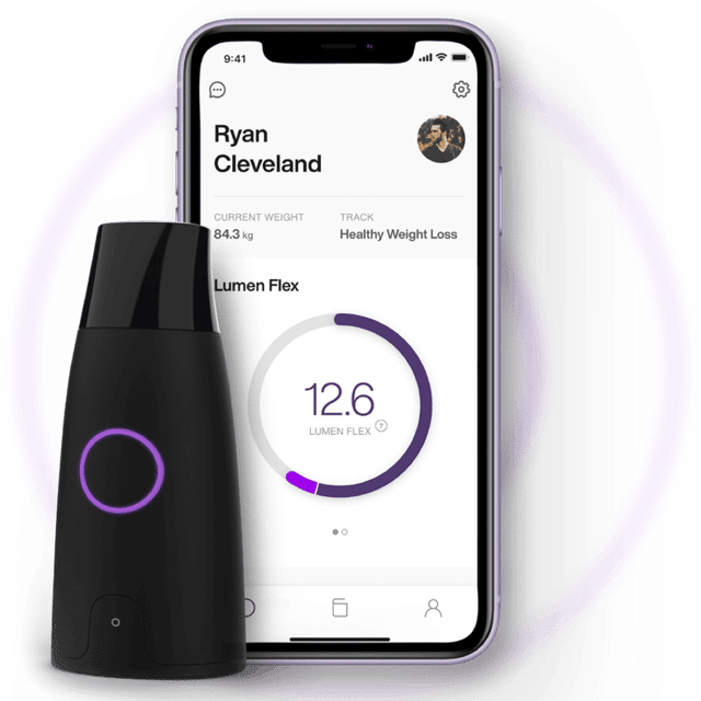 <p>Lumen metabolism measuring device and app</p>