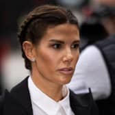 Rebekah Vardy has given an exclusive interview to TalkTv in the aftermath of her defamation trial against Colleen Rooney, known as the ‘Wagatha Christie’ trial. (Credit: Getty Images)