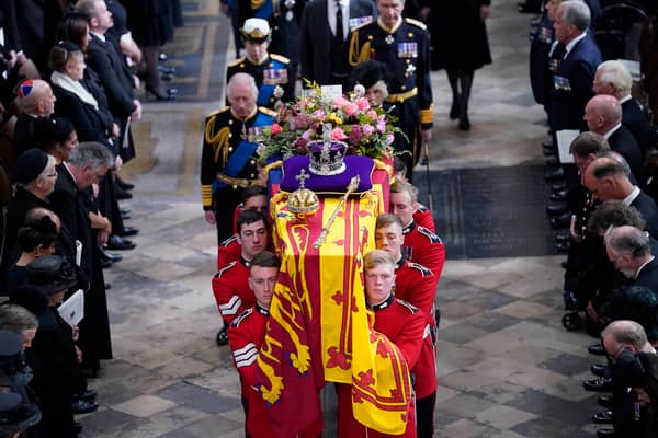 The Queen was laid to rest in Windsor Castle on September 19. (Photo by Danny Lawson - WPA Pool/Getty Images)