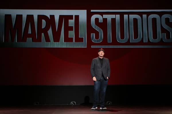 President of Marvel Studios Kevin Feige at Disney’s D23 EXPO 2019 (Photo: Jesse Grant/Getty Images for Disney)