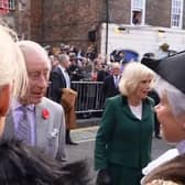 King Charles III during his visit to York 