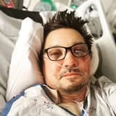 Jeremy Renner: Avengers star posts Instagram workout video after breaking 30 bones in snow plough accident