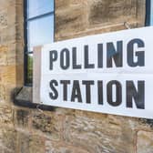 A view of a polling station. For the first time, people from across the country will need to show photographic ID to vote at this year’s local elections. Picture by  James Hardisty