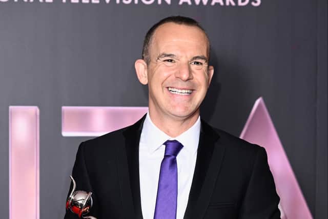 Martin Lewis with the TV Expert award in the winners' room at the National Television Awards 2022 at OVO Arena Wembley on October 13, 2022 in London, England. (Photo by Gareth Cattermole/Getty Images)