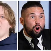 Lewis Capaldi (left) and Tony Bellew (Photo: Getty)