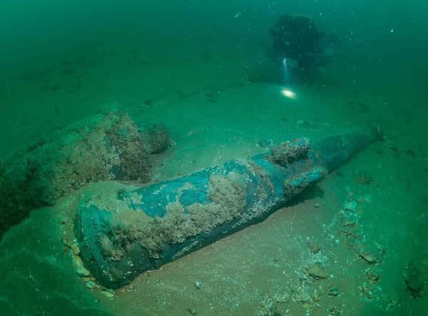 <p>The wreck of the Klein Hollandia (Photo: Cathy de Lara)</p>