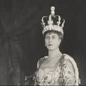 Queen Mary wearing the crown which will be used during the coronation in May (Photo: Royal Family)