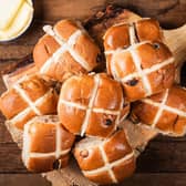 Hot cross buns are usually consumed on Good Friday to mark the end of lent.