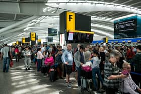 Passengers travelling from Heathrow Terminal 5 over Easter have been told to expect delays (Photo by Jack Taylor/Getty Images)