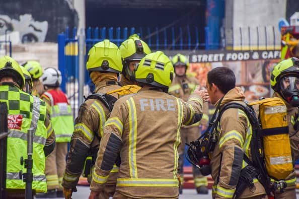 One-quarter of fire and rescue services in England have received reports alleging racist, homophobic, or sexist behaviour among their ranks in the last five years. (Photo by Vuk Valcic/SOPA Images/LightRocket via Getty Images)