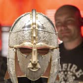 Replica of the Sutton Hoo helmet (photo: National Trust Images Phil Morley)