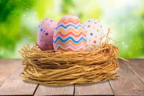 Green Easter with eco-friendly Easter eggs (photo: adobe)
