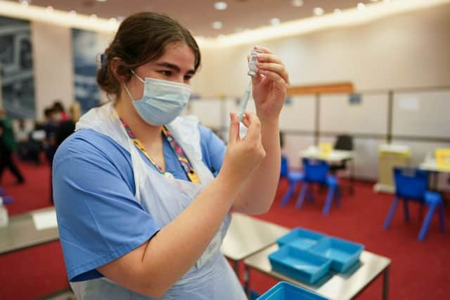 Every adults in England will be offered a booster vaccine by 31 December (Photo: Getty Images)