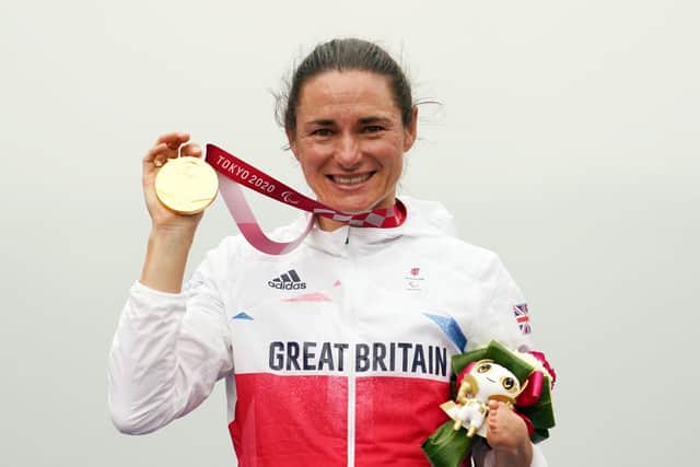 Dame Sarah has equalled Great Britain’s record for Paralympic gold medals (Photo: Getty Images)