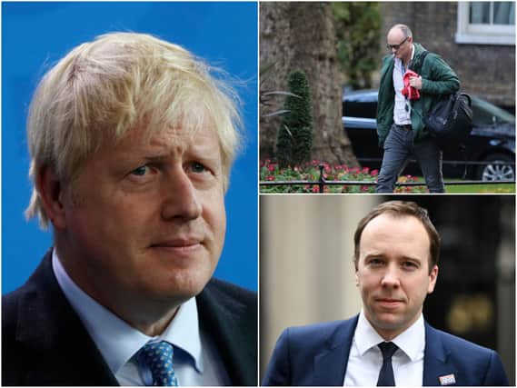 Boris Johnson’s former aide Dominic Cummings has published a WhatsApp exchange in which the Prime Minister appeared to describe Health Secretary Matt Hancock’s performance as “totally f***ing hopeless” (Photo: Shutterstock)
