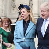 Prime Minister Boris Johnson and partner Carrie Symonds - the pair are said to have exchanged vows in Westminster Cathedral in front of a small group of close friends and family (Photo: PA Images)