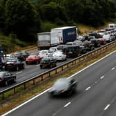 Saturday is likely to be the busiest day on the roads, with 2.6 million leisure journeys expected (Photo: ADRIAN DENNIS/AFP via Getty Images)