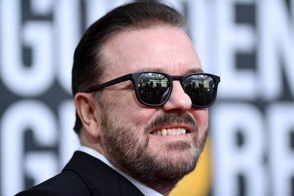 BBC iPlayer is set to release 11 short comedy films, including one directed by comedian Ricky Gervais. (Photo by VALERIE MACON / AFP) (Photo by VALERIE MACON/AFP via Getty Images)