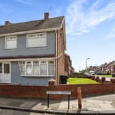 A three-bedroom home has gone up for sale with an interesting feature - a wall with a huge Peaky Blinders mural. 