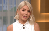 Ferne McCann’s daughter baby Flinty ‘poo’s’ on Holly Willoughby during This Morning programme 