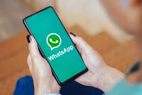 WhatsApp has rolled out its long-awaited message editing feature to all iPhone users.  (Photo Illustration by Rafael Henrique/SOPA Images/LightRocket via Getty Images)