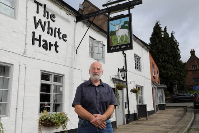 John Moorhouse, 73, moved to Alton from Birmingham with his wife Margaret to set up a B&B in the area. He says having Alton Towers on the doorstep is great for local businesses.