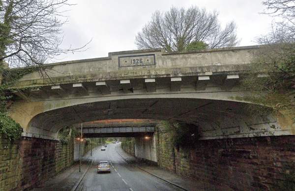 Police were called to Queens Drive in the Mossley Hill area on Saturday night (August 26). Amateur footage filmed in the area appears to show water gushing onto the road, which dips under a bridge.