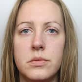 Lucy Letby received a rare whole life order after being convicted of murdering seven babies and trying to kill six more while working at the Countess of Chester Hospital neonatal unit between 2015 and 2016. (Credit: Getty Images)