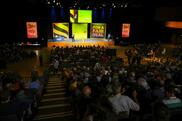 Lib Dem women’s group claims party has banned promotion of event over trans views. (Photo: Getty Images) 