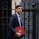 Rishi Sunak's government will preside over the highest tax rises on record, according to the Institute for Fiscal Studies. (Credit: Getty Images)