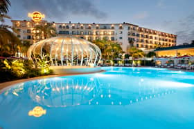 The pool at Hard Rock Hotel Marbella