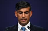 Rishi Sunak said allegations of a Tory MP committing multiple rapes are “very serious” and anyone with evidence should “talk to police”. (Photo: POOL/AFP via Getty Images) 