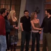 Friends: The final scene.