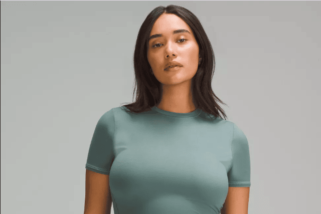 Wundermost Ultra-Soft Nulu Crewneck Cropped T-Shirt