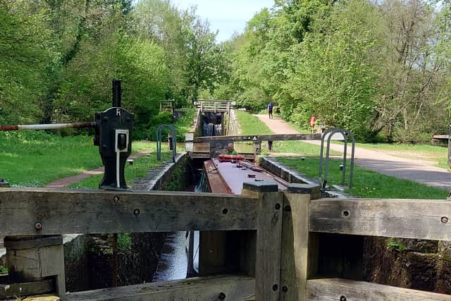 There are a few locks to navigate, but they're fairly easy to work