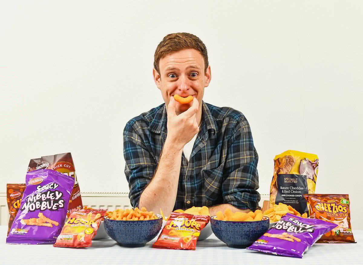 I scooped a job as Aldi's first ever crisp taster - and I'm over the moon