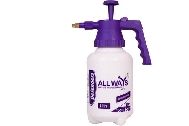 Pump-action spray bottles are so much easier to use