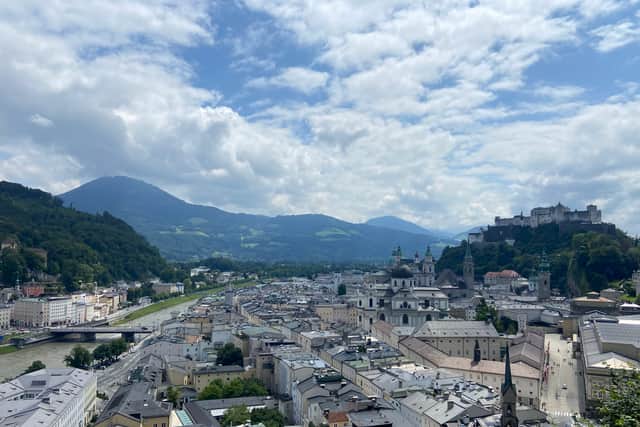 The city of Salzburg from the Museum der Moderne Mönchsberg. (Photo: Isabella Boneham)