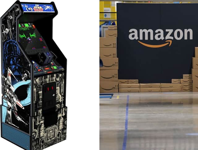 Star Wars arcade machine is on offer in Amazon's Gaming Week deals. Photo: Amazon/ Getty Images