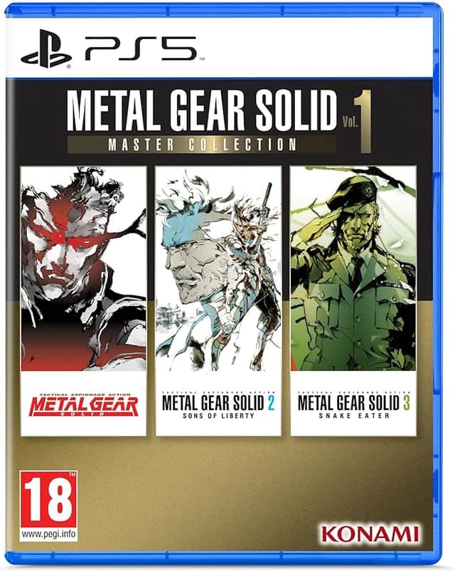 Metal Gear Solid Master Collection Vol. 1. Photo: Amazon