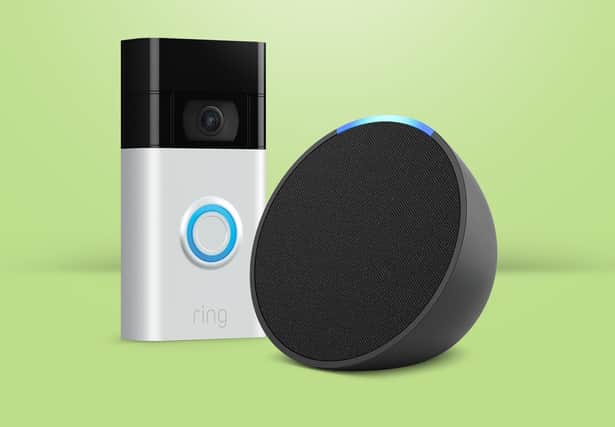 Devices like the Ring Doorbell and smart speakers are heavily discounted