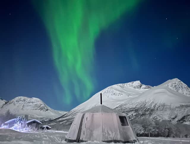 Northern Lights captured in Tromso, Norway. Photo: Matthew Mohan-Hickson