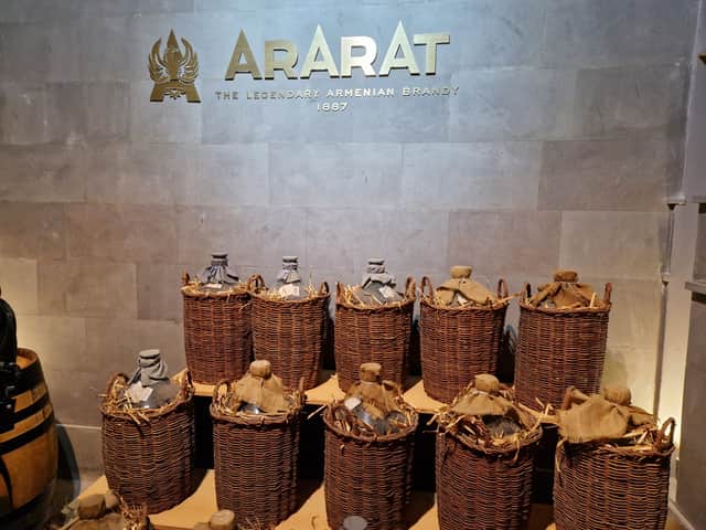 Inside the Ararat factory museum