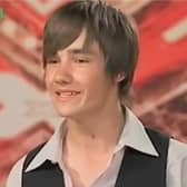 Liam Payne's first audition for The X Factor in 2008, aged 14.