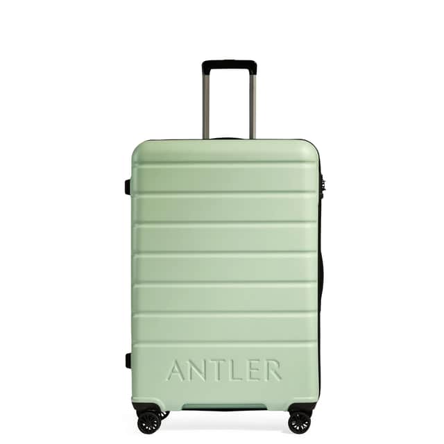 Large Antler Logo Suitcase in Aspen Green colour
