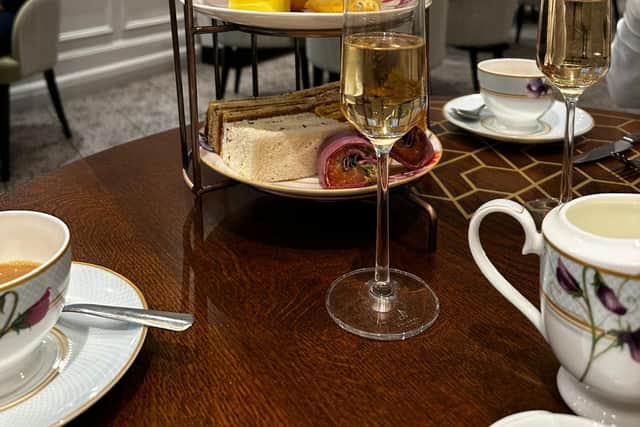 Afternoon Tea at St Ermin’s Hotel. (Photo: Isabella Boneham)