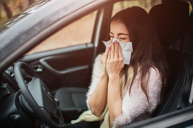 Some common cold and flu medications can cause drowsiness.