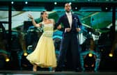 Pete Wicks and Jowita Przystal. Photo: Guy Levy/BBC