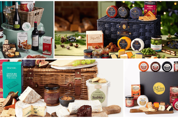 Four hampers for the cheese lovers in your life