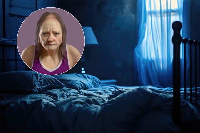 Sleep expert Dr Sophie Bostock, who has a PhD in Health Psychology at University College London worked alongside Bensons for Beds to create the digital image